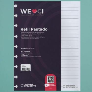 Imagem de Refil Pautado 120g Caderno Inteligente Médio Cirm3004 1 ed