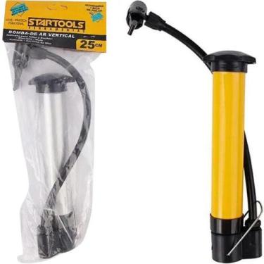 Imagem de Bomba de Ar Vertical Encher Pneu Bola Priscila Bicicleta 25cm Startool