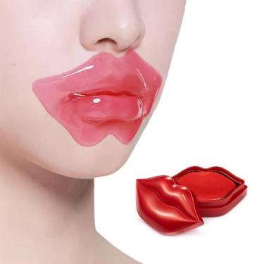 Imagem de Kit 20 Máscaras Labiais Hidrogel com Colágeno Boca  - Shopping Beleza 