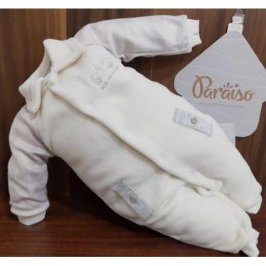 Imagem de Macacão Longo Soft Bebê Menino Paraiso Inverno Bordado 11577 - Paraíso