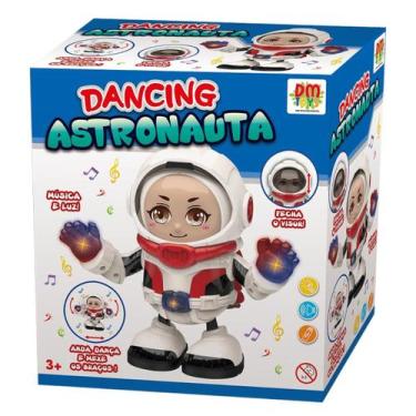 Imagem de Brinquedo Infantil Boneco Astronauta Dançarino Com Som E Luz - DM TOYS