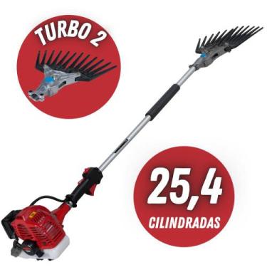 Imagem de Derriçadeira Para Cafezais Kawashima Com Motor M-2600 2T Haste Curta e