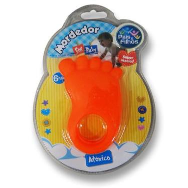 Imagem de Mordedor pezinho for baby +6 meses - Kitstar ind e com