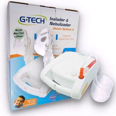 Imagem de Nebulizador e Inalador  G Tech NEBCOM V
