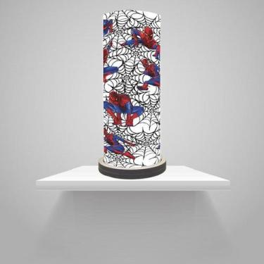 Imagem de Abajur decorativo Infantil Homem Aranha - Premium