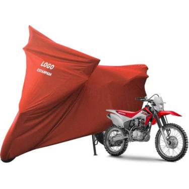 Imagem de Capa Protetora Para Cobrir Moto Honda CRF 230F Sob Medida - Mz, Vermel