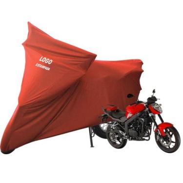 Imagem de Capa Protetora Para Moto Kasinski Comet GT 250 Sob Medida - Mz, Vermel