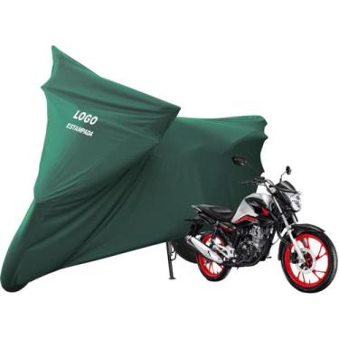 Imagem de Capa Cobrir Moto Honda CG 160 Titan Start De Luxo - Mz, Verde