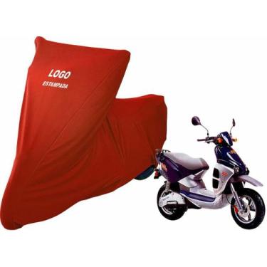Imagem de Capa Protetora De Cobrir Moto Aprilia Rally - Mz, Vermelha