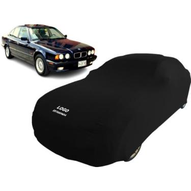 Imagem de Capa Automotiva Proteger Pintura Carro Antigo Bmw E34 - Mz, Preta