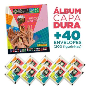 Imagem de Copa do Mundo Feminina 2023 - Cartela + 10 Envelopes