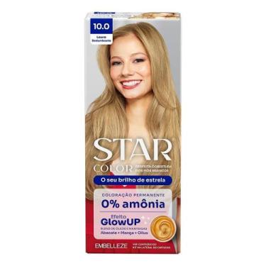 Imagem de Tintura Starcolor Kit Prático 10.0 Louro Deslumbrante sem Amônia