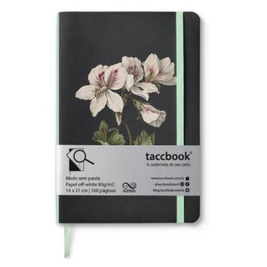 Imagem de Caderno Sem pauta taccbook Pelargonium album ... 14x21 Flex