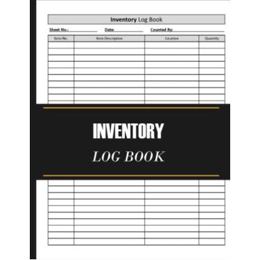 Imagem de Inventory Log Book: Inventory Log For Small Business | Includes Inventory Calendar, Inventory Planner. Inventory Book for Small Business and Home – Large and Simple Inventory Ledger Organizer Book