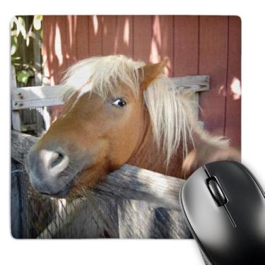 Imagem de 3dRose Mouse pad LLC 20 x 20 x 0,63 cm, pônei (mp_3889_1)