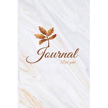 Imagem de Journal, dot grid: A5 bullet dotted journal with a dot matrix inside for multiple use;sketchbook,notebook, bullet journal or diary. You got this "6 * 9" Flexi-cover Agenda,120 pages.