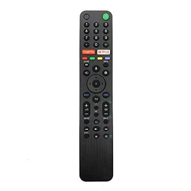 Imagem de XINFUTE Novo RMF-TX500P adequado para controle remoto Sony 4K Smart Voice TV XBR-55X950G KD-65X750H XBR-49X950H XBR-75X900H XBR-75X850G KD-75X75CH XBR-55A8H KD-49X8000H KD-49X8000H D-55A8 H