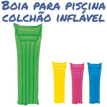 Imagem de Boia Colchão Bronzeador Inflável 1,83m Piscina Praia Mor, Verde