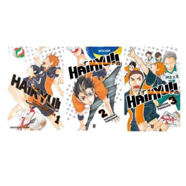 Imagem de Kit Haikyu Vol. 1 ao 3 - JBC