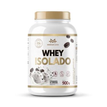 Imagem de Whey Isolado Muscle Clean Zero Lactose - 900g (Pote, Cookies)