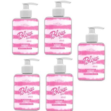 Imagem de 5 Cremes BLOW GIRL Gel Beijável Morango Pélvico Virilha 320ml - Hot Fl