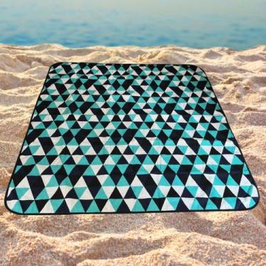 Imagem de Esteira Casal para Praia/Piscina/Resort IMPERMEÁVEL, Dobrável e Seca R