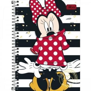 Imagem de Caderno Universitário Rip Curl 160 Folhas A4 Jandaia Capa Decorada Minnie