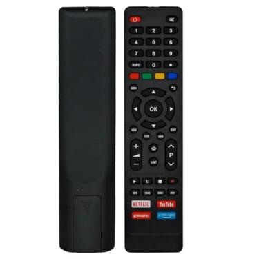 Imagem de Controle Remoto compatível com Philco Smart TV, botão Netflix, YouTube, Globoplay, Prime Video, Substituto Universal