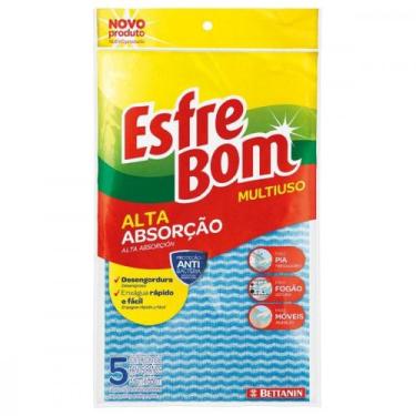 Imagem de Pano Limpeza Esfrebom/Sekito Multiuso Azul Blister 49055 - BETTANIN, 1