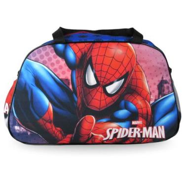 Imagem de Bolsa Infantil Homem Aranha Para Passeio E Escolinha - Sm
