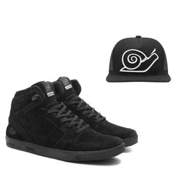 Imagem de Combo Tênis Skate Embarcadero ll Em Couro + Boné Landfeet-Unissex