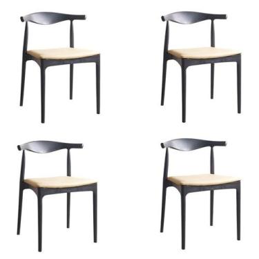 Imagem de Kit 4 Cadeiras Cora Fendi Rivatti