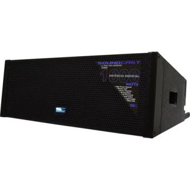Imagem de Caixa Acustica Line Array Ativa 1000W LA-2800A BK - Soundcast