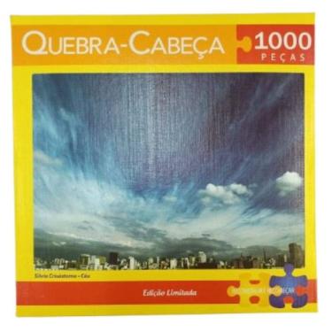 Imagem de Quebra Cabeça Azul Céu 1000 Peças