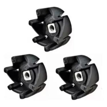 Imagem de Kit com 3 Arraste Acoplador Do Copo De Liquidificador Mondial Arrastador Compatível Para Uso Modelos L900 L1000 L1100 L1200 L99