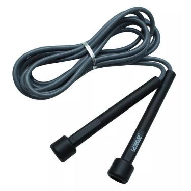 Imagem de Corda De Pular Silicone Cinza Pilates Funcional Fitness Live Up