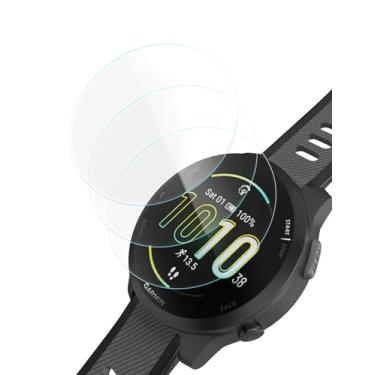Imagem de Sinoacc Protetor de tela compatível com Garmin Forerunner 165/165 Music (pacote com 3)