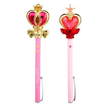 Imagem de Caneta esferográfica Sailor Moon 20th Prism Moon Moon Usagi & Chibiusa Set Limited Item da Star Stationery
