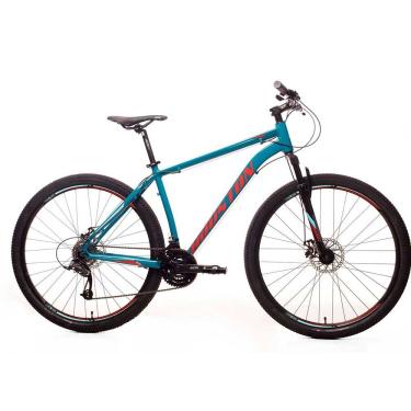 Imagem de Bicicleta Aro 29 Frontier Com 21 Marchas Houston Azul Turquesa 29