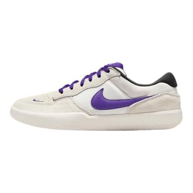 Imagem de Nike Tênis de skate SB Force 58 (DV5477-006, Phantom/Summit, branco/cinza fumê escuro/roxo), Fantasma/Summit/branco escuro/cinza fumê escuro/roxo, 41