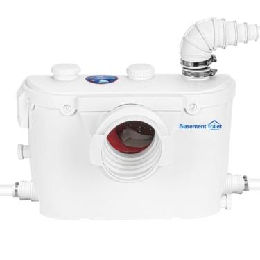 Imagem de BASEMENT TOILET Bomba Maceradora De 500 Watts, Bomba De Maceração De Vaso Sanitário Para Porão, Maceração De Vaso Sanitário, Lavanderia, Pia De Cozinha, Lavadora De Roupas, Bomba Maceradora Para Des