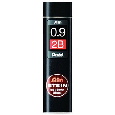 Imagem de Pentel Grafite para lapiseira Ain Stein, 0,9 mm 2B, 36 grafites (C279-2B)