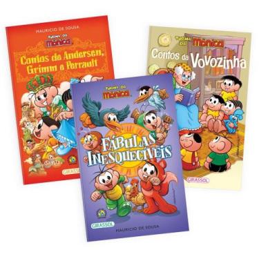 Imagem de Kit Os Melhores Contos da Turma da Mônica: MINIPOP Fábulas Inesquecíve