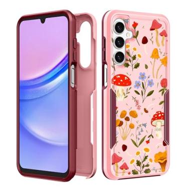 Imagem de Plakill Capa de telefone feminina para Galaxy A14 5G - capa feminina fofa kawaii estética design exclusivo planta cogumelo resistente à prova de choque militar adolescentes para Samsung Galaxy A14 5G