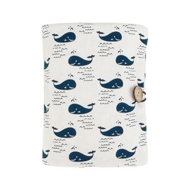 Imagem de Esquirla Mini bolsa de fraldas organizador de fraldas saco de armazenamento engrenagem para viagens compras reutilizável dobrável infantil saco de fraldas, Baleia