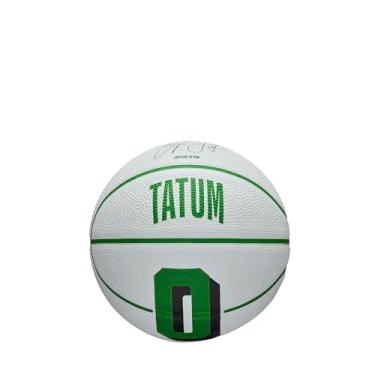 Imagem de WILSON NBA Player Icon Mini Basketball - Jayson Tatum, tamanho 7,6-56 cm