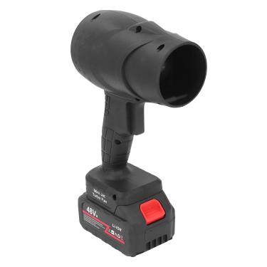 Imagem de Zhjvihx Soprador de Ar Sem Fio, 130000rpm 52m/s DC Motor Sem Escova de Alta Eficiência Fan do Ventilador de Soprador Seco Gabinete ABS para Limpeza de Casas e Carros (#1)