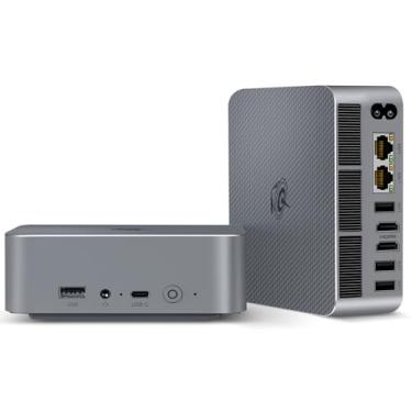 Imagem de Beelink Mini PC EQi12, Intel Core i5-1235U (10C/12T, até 4,4GHz), Mini computador com 32GB DDR4 RAM 1TB M.2 PCle 4.0x4 SSD, suporte para micro PC 4K @60Hz Dual Screen Display/1000M LAN/WiFi6/BT5.4