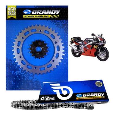 Imagem de Kit Relação Completo 525x108l Suzuki Gsx-r600 (uk) 98 Até 99 - Brandy