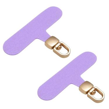 Imagem de CUEDM Aba de corda de celular para iPhone, aba de cordão de telefone, abas de corda para celular, peça de substituição de alça de telefone (ouro quadrado, D)